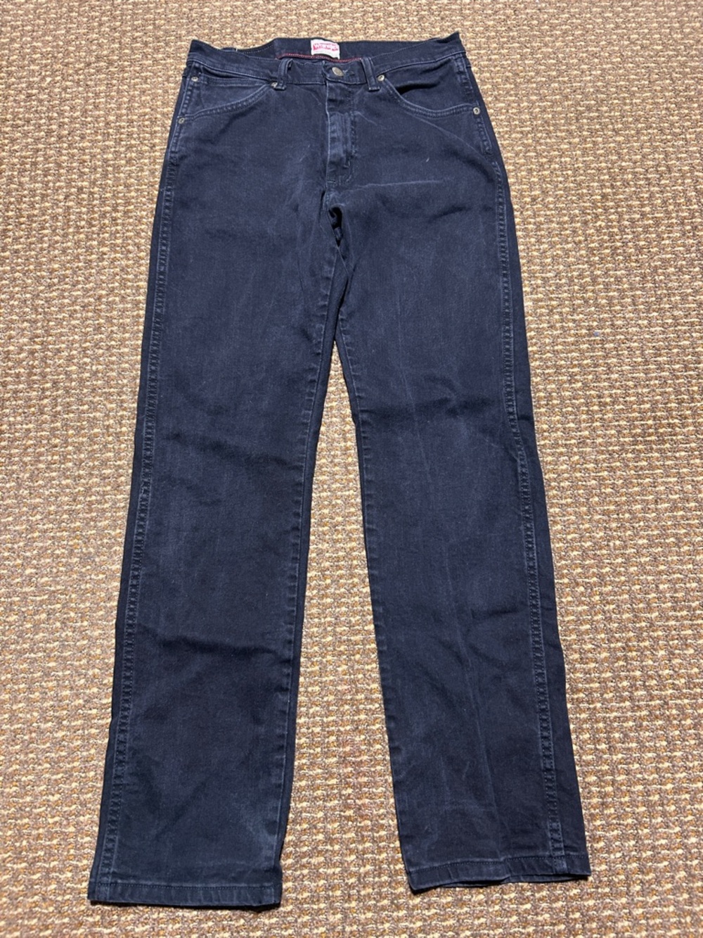 Wrangler Black Straight Jeans 30x32